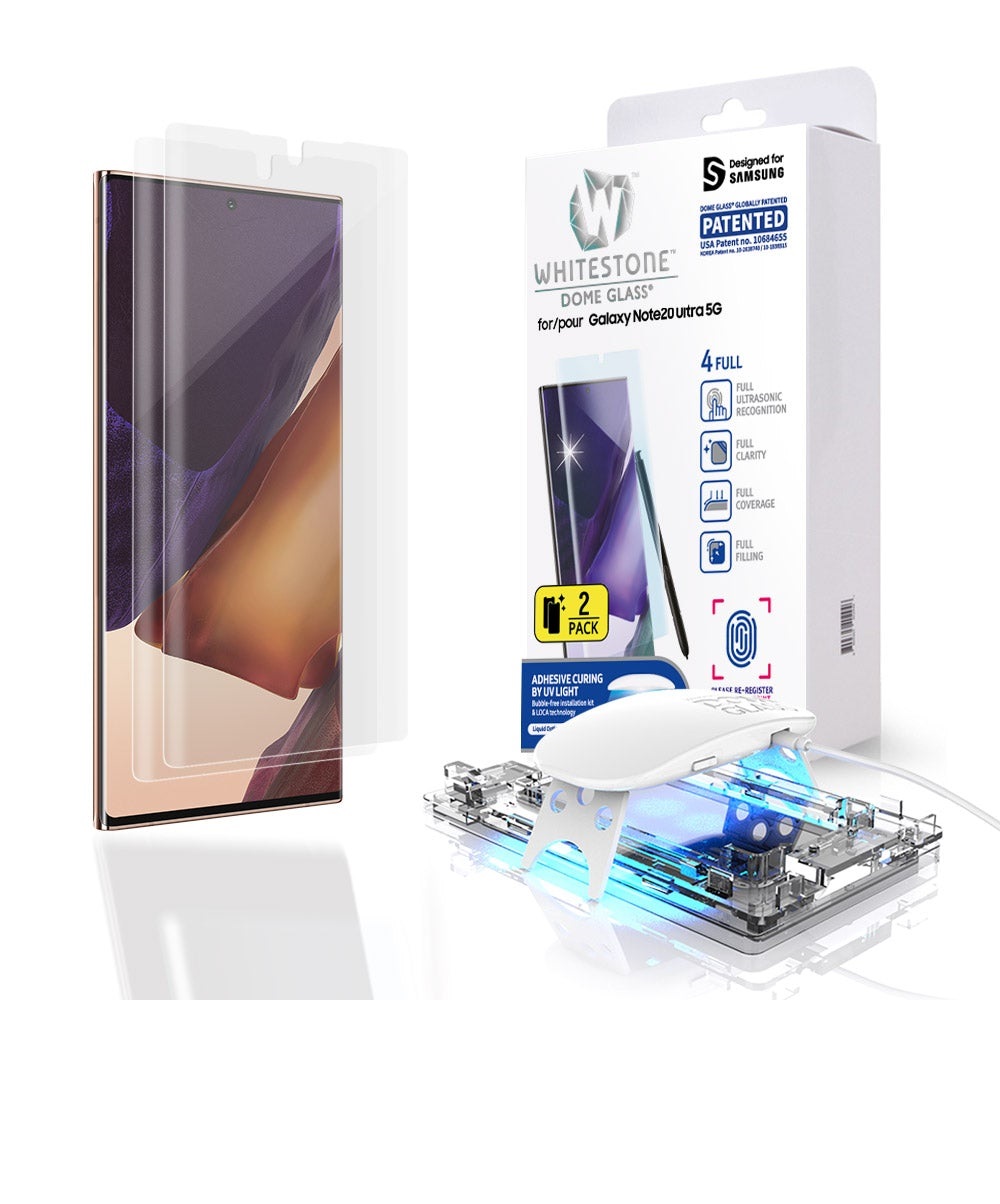 Whitestone Dome Glass (2packs) | Galaxy Note 20 Ultra
