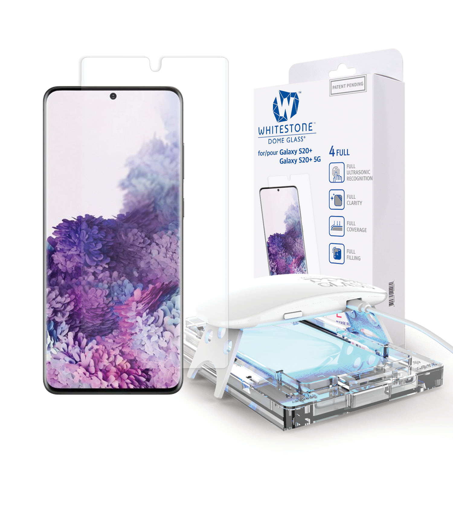 Whitestone Dome Glass | Galaxy S20 Plus