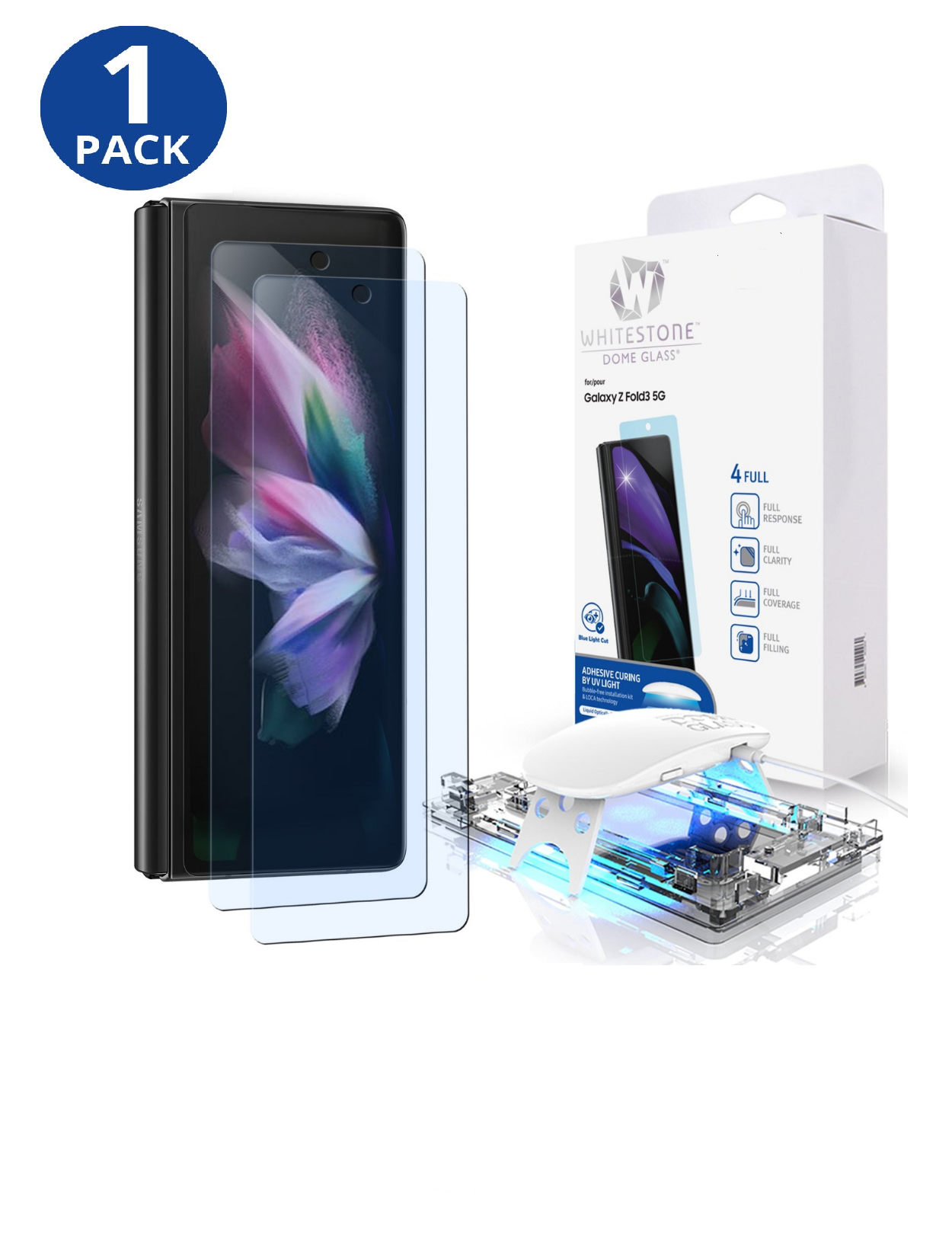 Whitestone Dome Glass | Galaxy Z Fold 3 5G