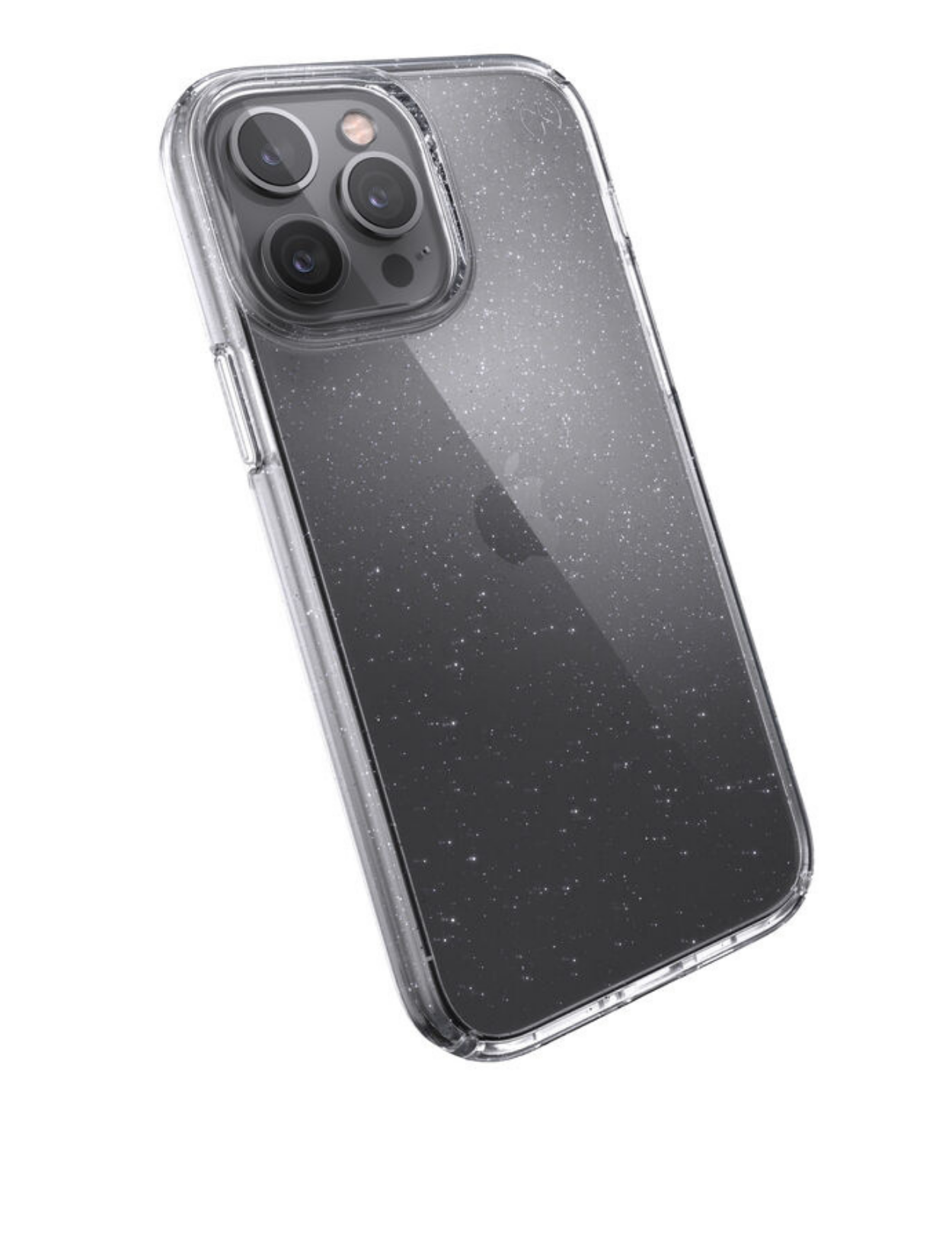 Speck Presidio Perfect-Clear with Glitter Case | iPhone 13 Pro