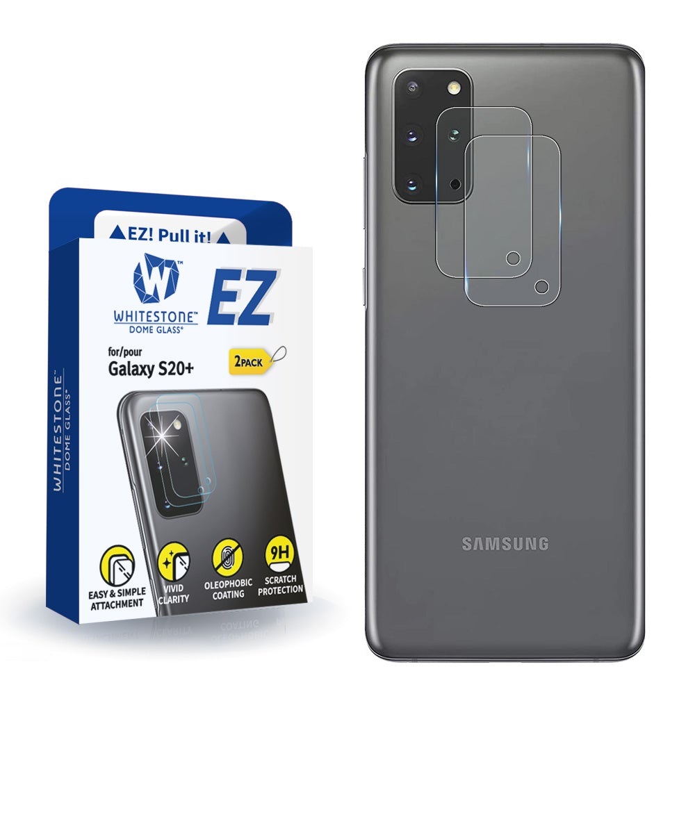 Whitestone EZ Camera Protector (2packs) | Galaxy S20 Plus
