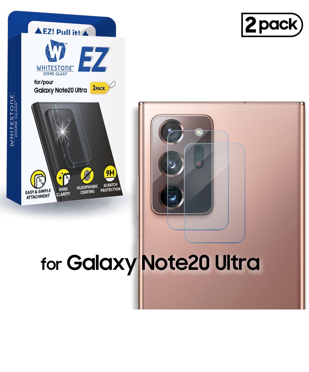 Whitestone EZ Camera Protector (2packs) | Galaxy Note 20 Ultra 5G